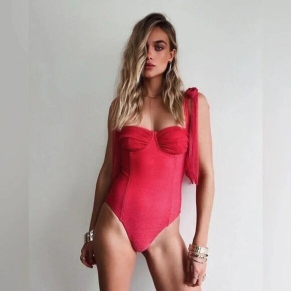 Beach Riot Dede Rib Underwire Swimsuit B1653 - Picture 1 of 5